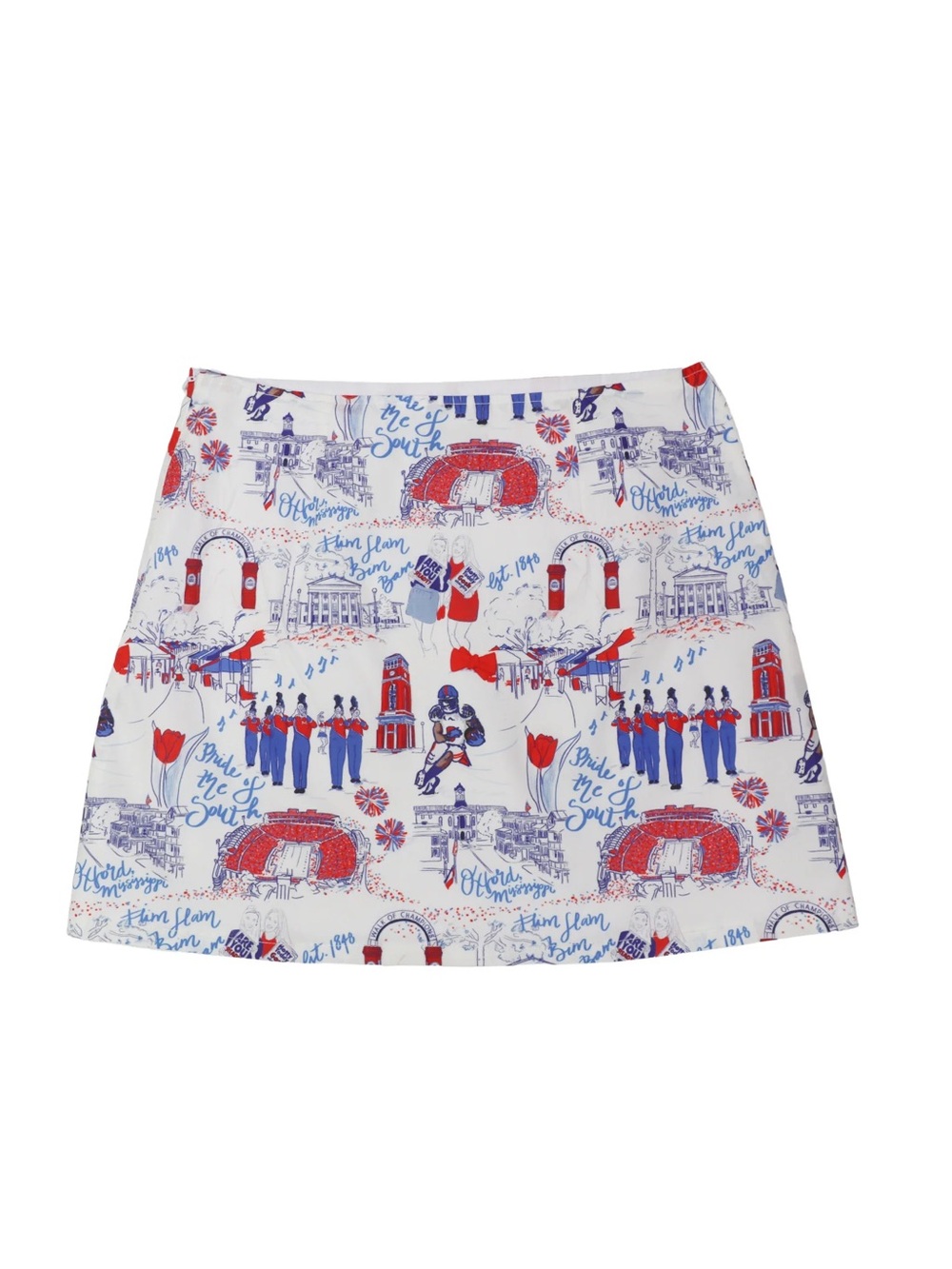 OLE MISS Toile Langley Skirt Size Small NWT